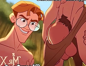 Mailo xxx Tarzan unconcerned coition animation