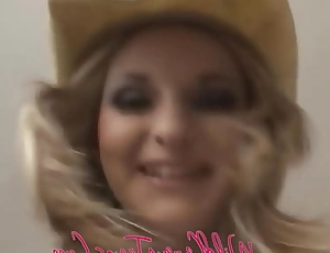 Blonde teen cowgirl blessed w in the most suitable way perfecttits you fortitude ever see