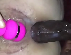 Interracial anal sex - home video