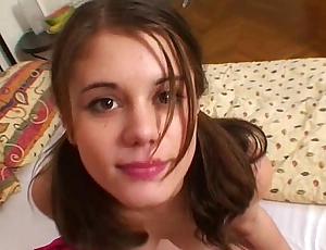 Focus of view porn video with hot 18yo teen caprice