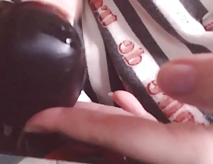 Take this big black cock in your mouth little slave