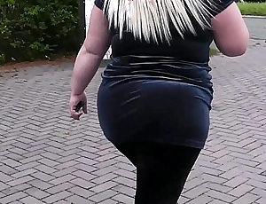 Fat bowels blonde plumper rides his cock