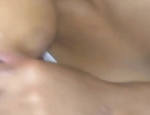 Closeup cocksucking