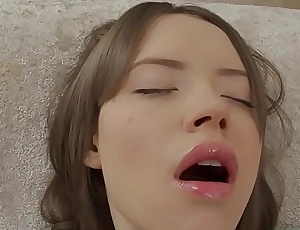 Petite teenie assfucked together with facialized