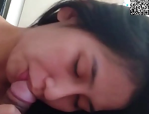 Chinese Slow Blowjob and Riding on Top