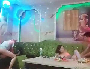 chinese ktv kinky group sex housebound lady