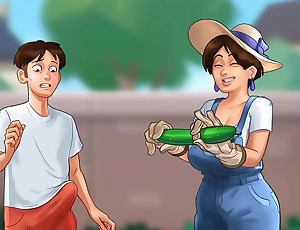 Summertime Saga ep 18 - Descobri oque a Diana faz com os Vegetais de formato fálico