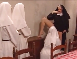 Hot Mother Superior Yolanda welcomes young nuns