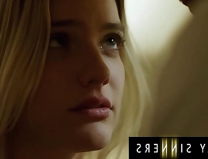 FAMILY SINNERS - Naughty Kenna James Is Missing Her Stepdad's Stirling Weasel words And He Quickly Reminds Her How It Feels