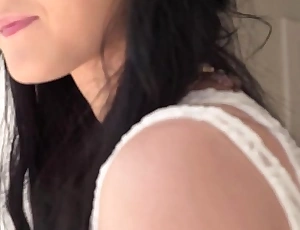 Bosomy teen Crystal Greenvelle double penetrated