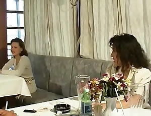 Swinger couples fucking after a dinner