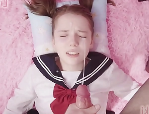 step DADDY rip slay rub elbows with undershorts of his SCHOOL GIRL DAUGHTER and At hand FUCKED a TEEN