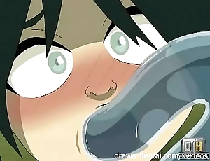Avatar hentai - water tentacles be fitting of toph