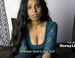 Carefree indian housewife begs for threesome approximately hindi with eng subtitles